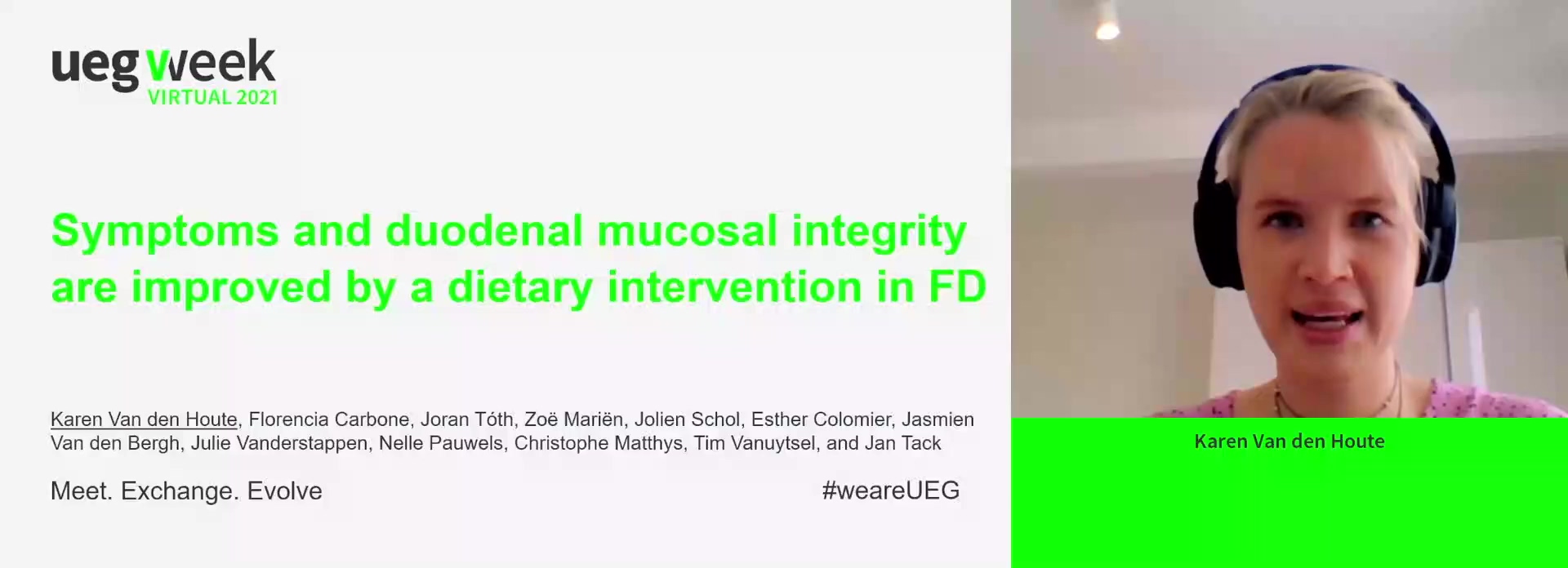 SYMPTOMS AND DUODENAL MUCOSAL INTEGRITY ARE IMPROVED BY A DIETARY INTERVENTION IN FUNCTIONAL DYSPEPSIA