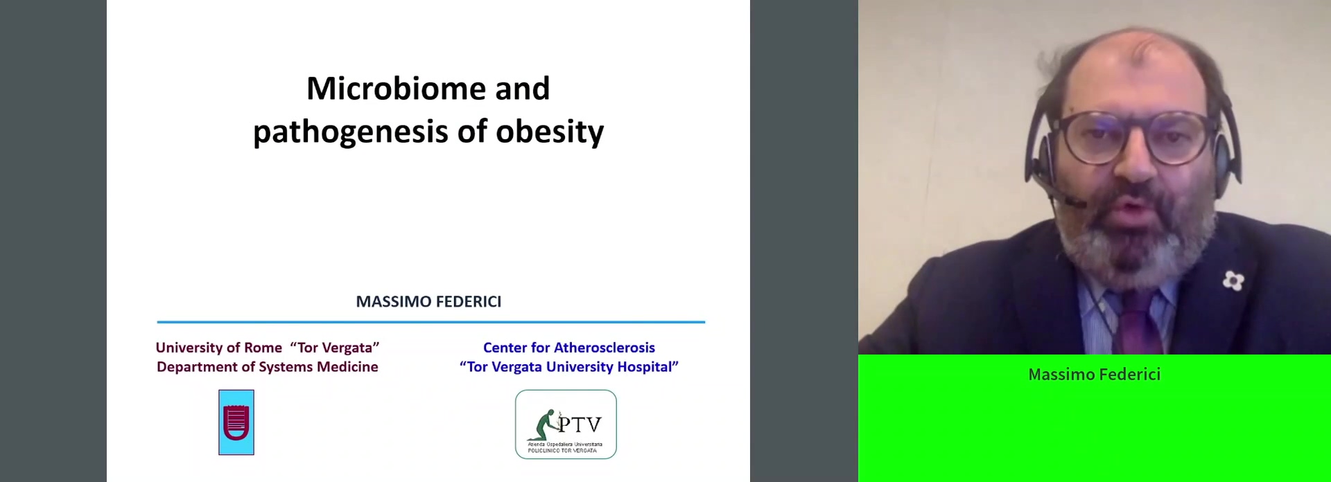 Microbiome and pathogenesis of obesity