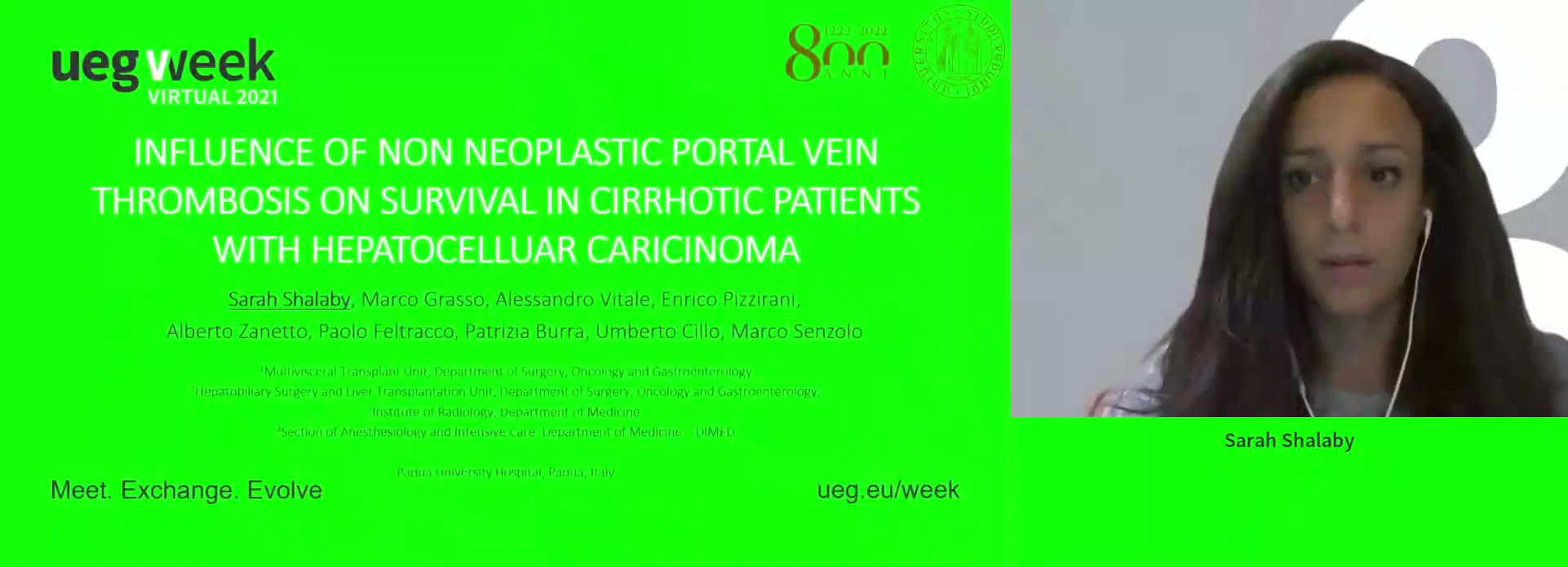 INFLUENCE OF NON NEOPLASTIC PORTAL VEIN THROMBOSIS ON SURVIVAL IN CIRRHOTIC PATIENTS WITH HEPATOCELLUAR CARICINOMA