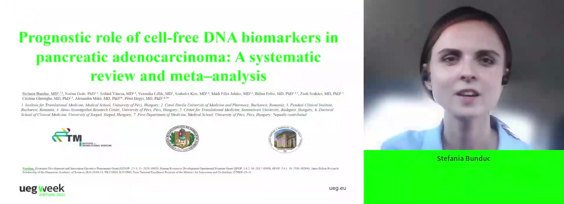 CELL-FREE DNA BIOMARKERS PREDICT OVERALL AND PROGRESSION-FREE SURVIVAL IN PANCREATIC ADENOCARCINOMA – A SYSTEMATIC REVIEW AND META-ANALYSIS