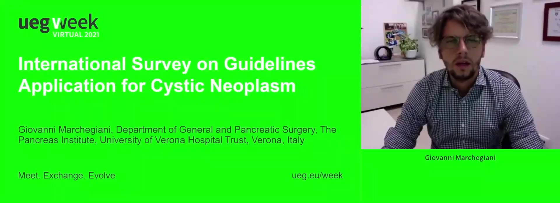 Current application of the European evidence-based guidelines on pancreatic cystic tumours