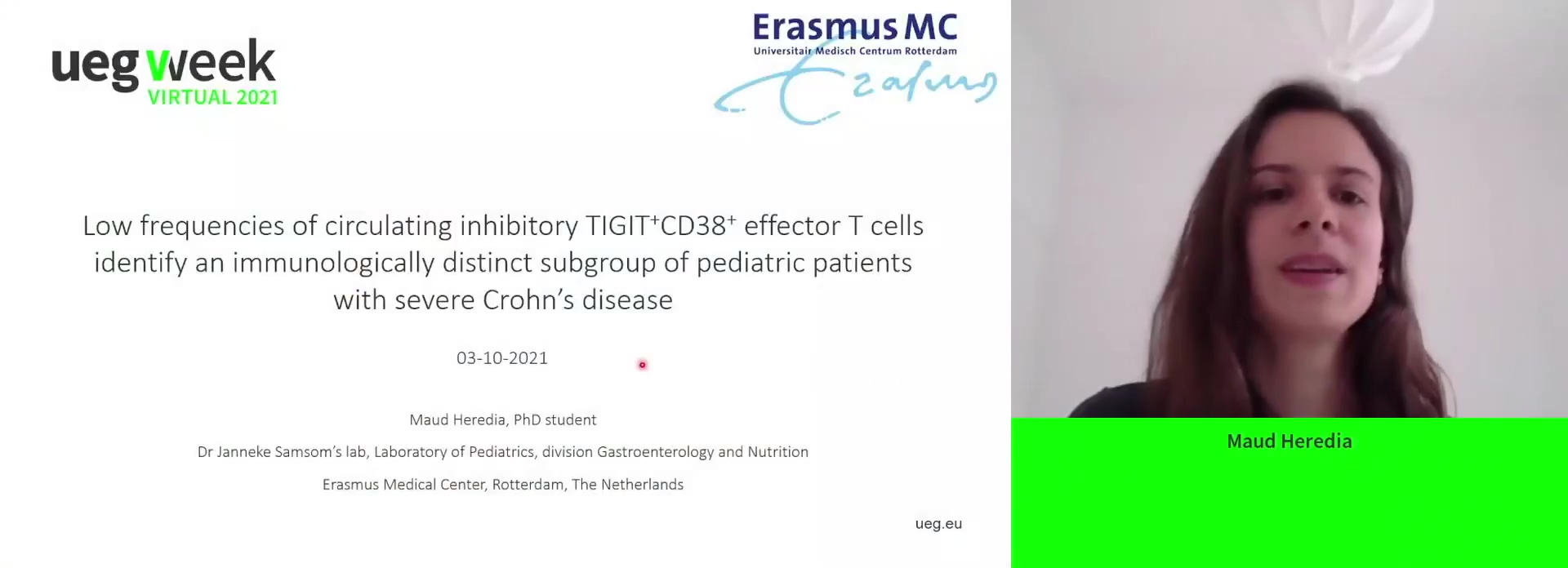 LOW FREQUENCIES OF CIRCULATING INHIBITORY TIGIT+CD38+ EFFECTOR T CELLS IDENTIFY AN IMMUNOLOGICALLY DISTINCT SUBGROUP OF PEDIATRIC PATIENTS WITH SEVERE CROHN’S DISEASE