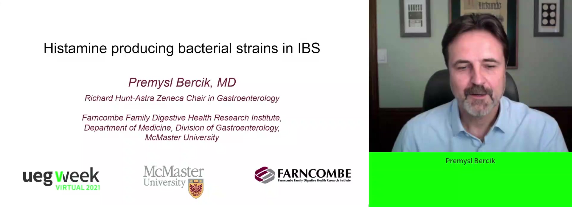 Histamine producing bacterial strains in IBS