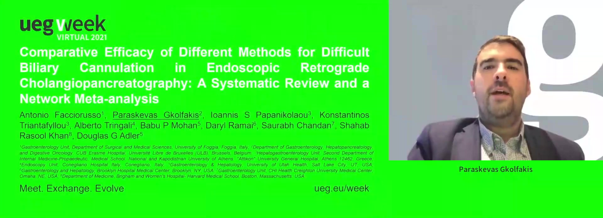 COMPARATIVE EFFICACY OF DIFFERENT METHODS FOR DIFFICULT BILIARY CANNULATION IN ENDOSCOPIC RETROGRADE CHOLANGIOPANCREATOGRAPHY: A SYSTEMATIC REVIEW AND A NETWORK META-ANALYSIS