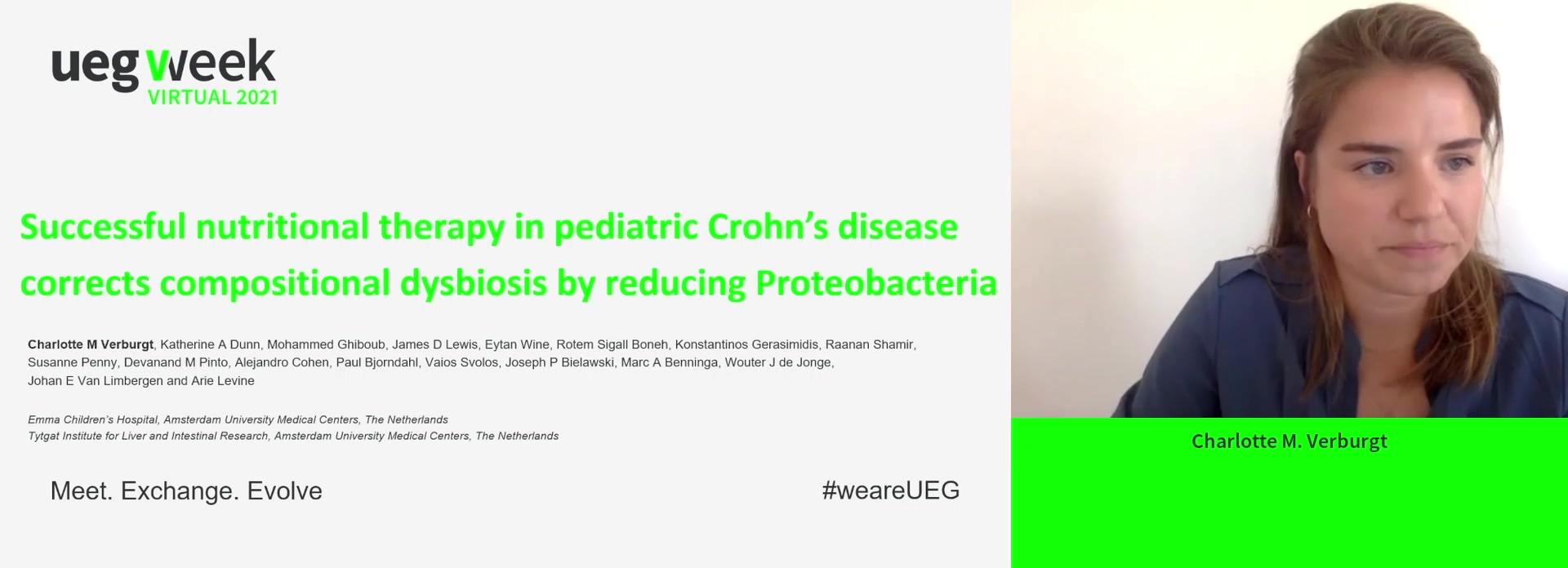 SUCCESSFUL DIETARY THERAPY IN PEDIATRIC CROHN’S DISEASE CORRECTS COMPOSITIONAL DYSBIOSIS BY REDUCING PROTEOBACTERIA