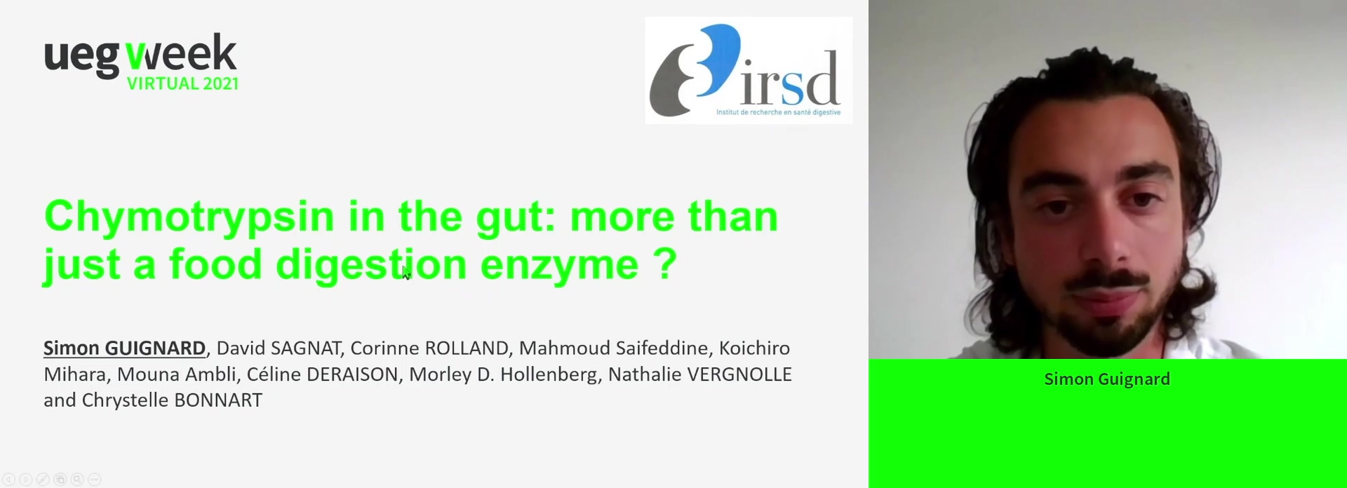 CHYMOTRYPSIN IN THE GUT: MORE THAN JUST A FOOD DIGESTION ENZYME