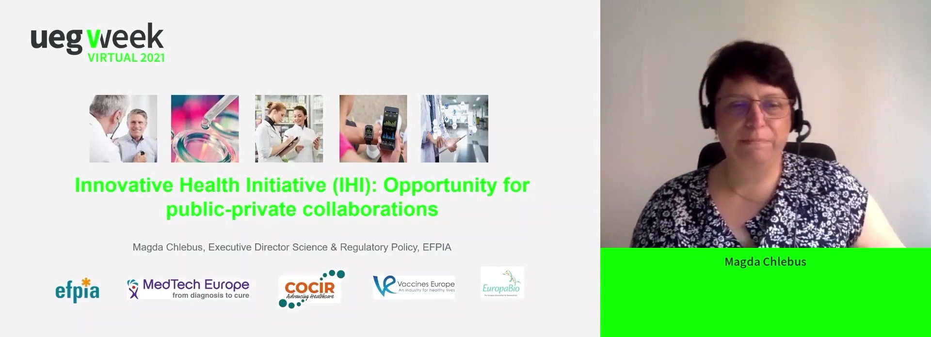 Innovative Health Initiative : Opportunity for public-private collaborations