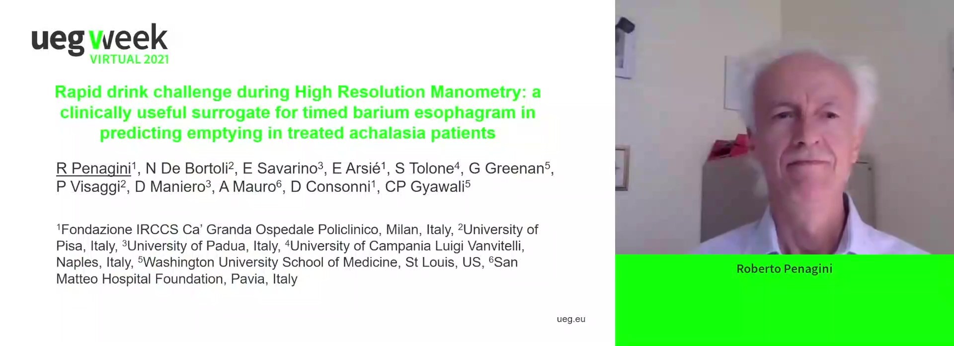 RAPID DRINK CHALLENGE DURING HIGH RESOLUTION MANOMETRY: A CLINICALLY USEFUL SURROGATE FOR TIMED BARIUM EOPHAGOGRAM IN PREDICTING ESOPHAGEAL EMPTYING IN TREATED ACHALASIA PATIENTS