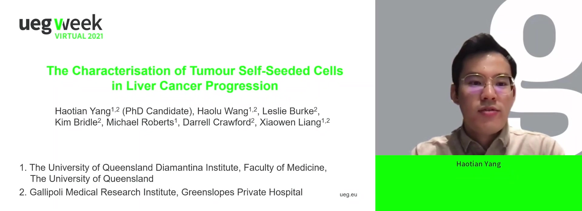THE ROLES OF TUMOUR SELF-SEEDED CELLS IN LIVER CANCER PROGRESSION