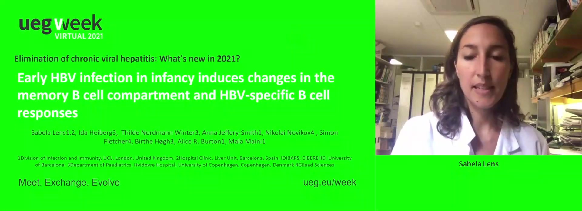 Early HBV infection in infancy induces changes in the memory B cell compartment and HBV-specific B cell responses