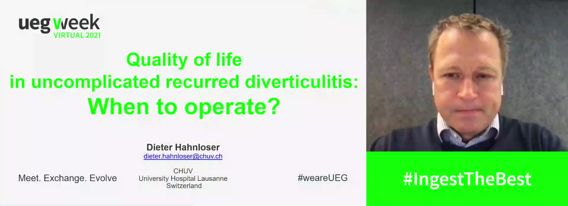 Quality of life in uncomplicated recurred diverticulitis: When to operate?