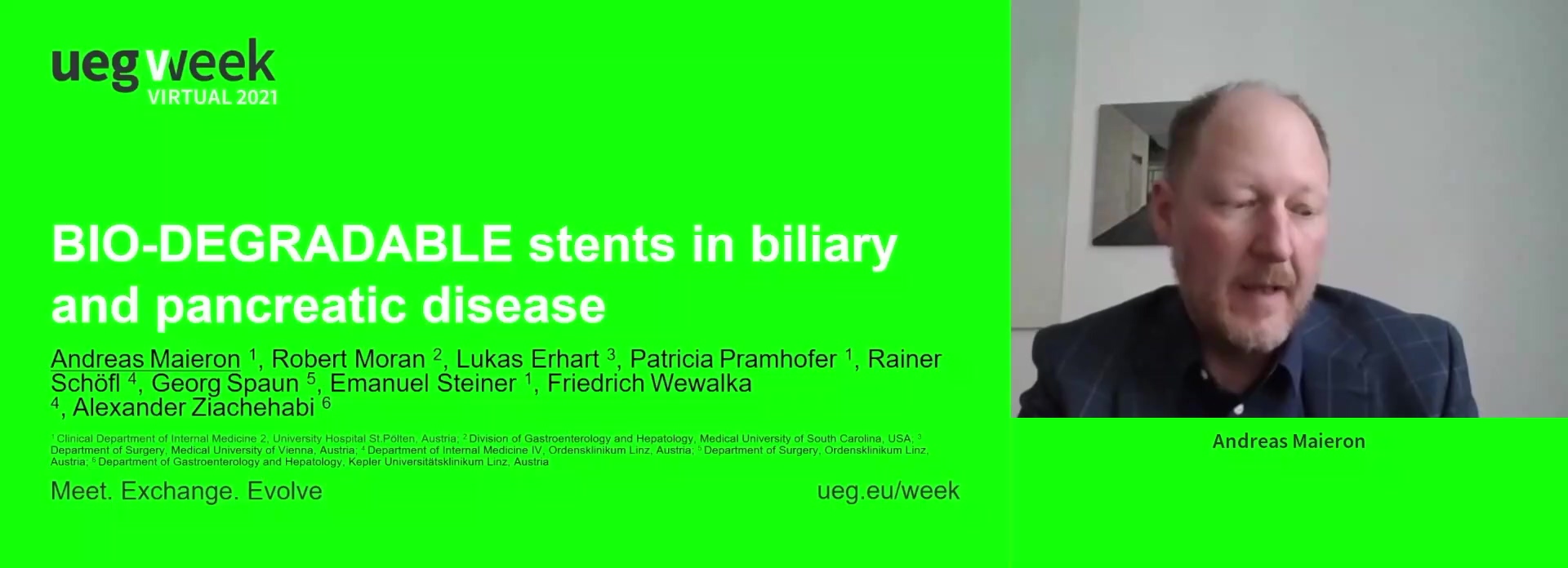 BIO-DEGRADABLE STENTS IN BILIARY AND PANCREATIC DISEASE
