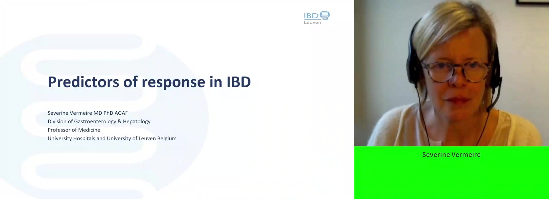 Predictors of response IBD