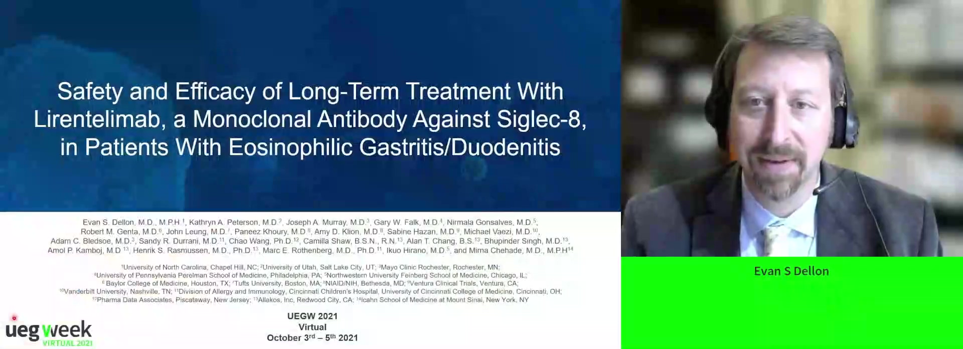 SAFETY AND EFFICACY OF LONG-TERM TREATMENT WITH LIRENTELIMAB, A MONOCLONAL ANTIBODY AGAINST SIGLEC-8, IN PATIENTS WITH EOSINOPHILIC GASTRITIS/DUODENITIS