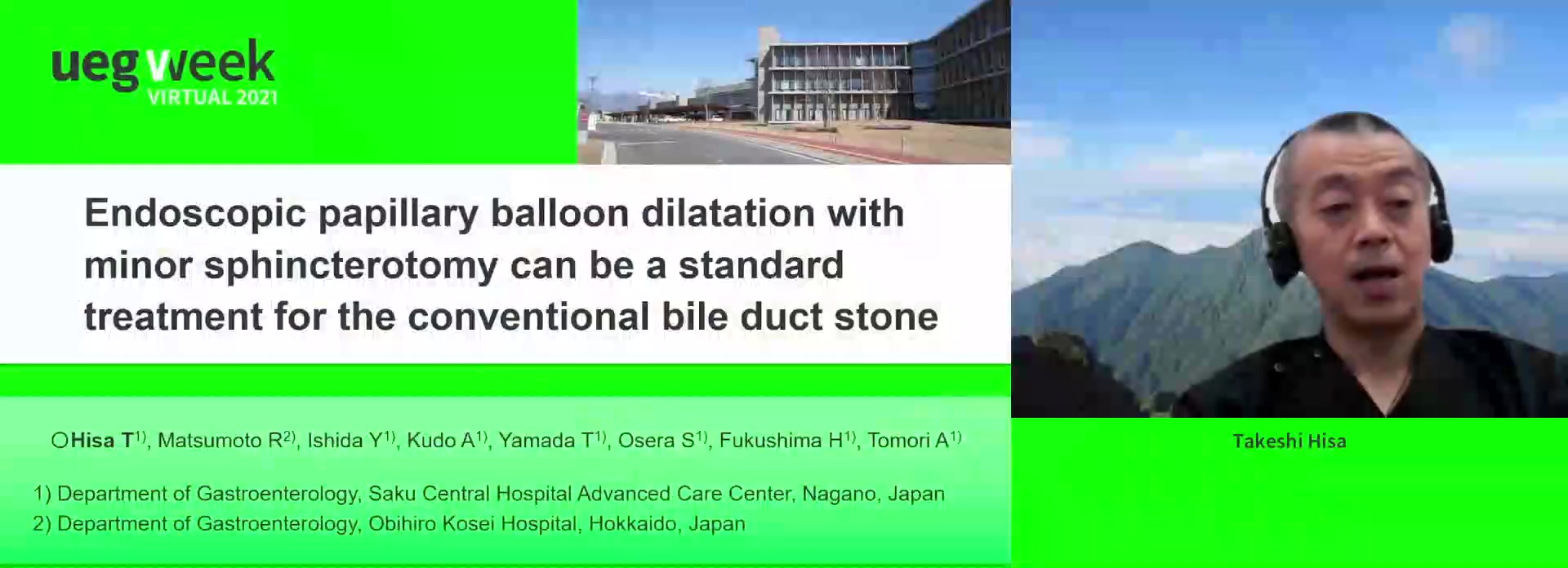 ENDOSCOPIC PAPILLARY BALLOON DILATATION WITH MINOR SPHINCTEROTOMY CAN BE A STANDARD TREATMENT FOR THE CONVENTIONAL BILE DUCT STONE