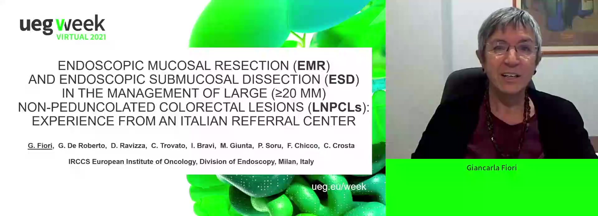 ENDOSCOPIC MUCOSAL RESECTION (EMR) AND ENDOSCOPIC SUBMUCOSAL DISSECTION (ESD) IN THE MANAGEMENT OF LARGE (>=20 MM) NON-PEDUNCOLATE COLORECTAL LESIONS (LNPCLS): EXPERIENCE FROM AN ITALIAN REFERRAL CENTER