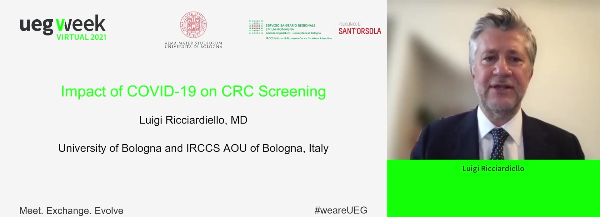 Impact of COVID-19 on CRC screening