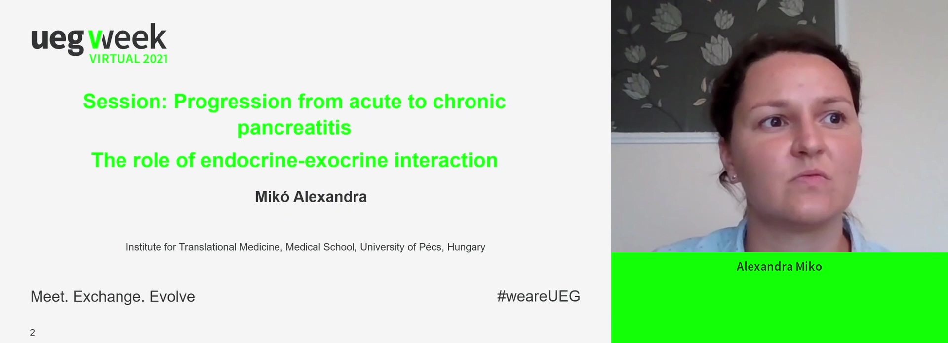 The role of endocrine-exocrine interaction