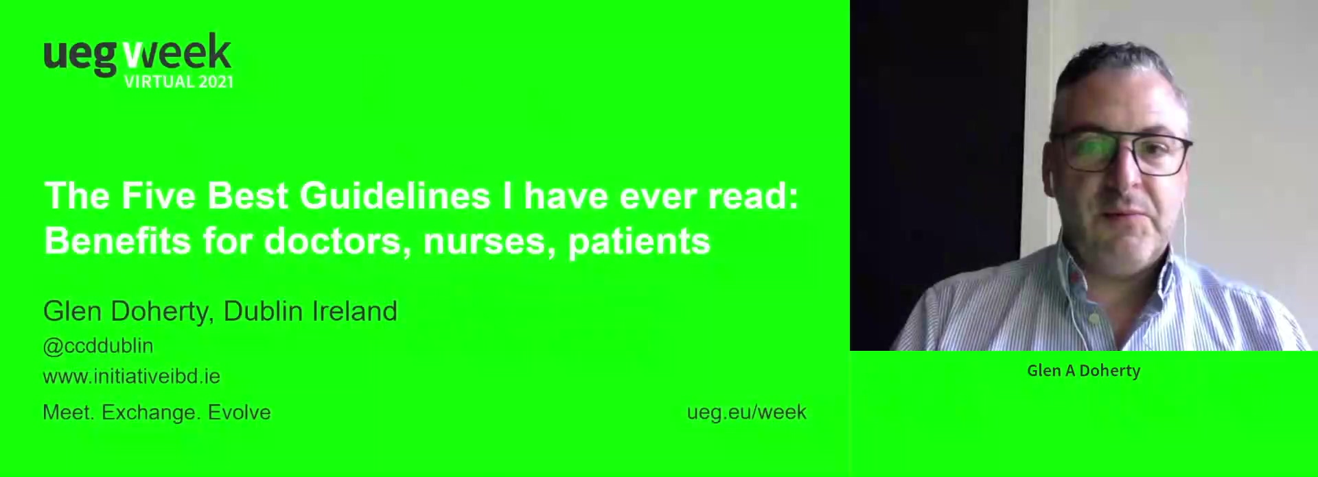 Extracts from the 5 best guidelines I have ever read: Benefits for doctors, nurses & patients