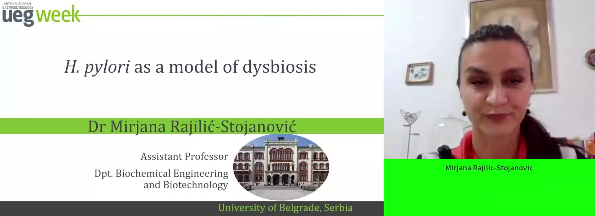 H. pylori as a model of dysbiosis
