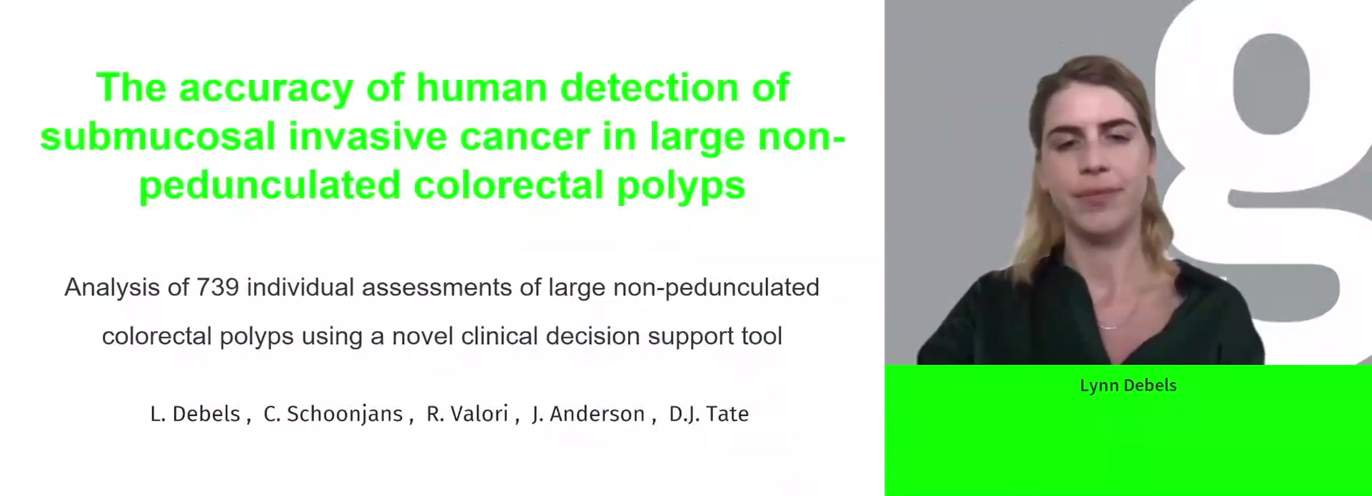 THE ACCURACY OF HUMAN DETECTION OF SUBMUCOSAL INVASIVE CANCER– ANALYSIS OF 739 INDIVIDUAL ASSESSMENTS OF LARGE NON-PEDUNCULATED COLORECTAL POLYPS (LNPCPS) USING A NOVEL CLINICAL DECISION SUPPORT TOOL