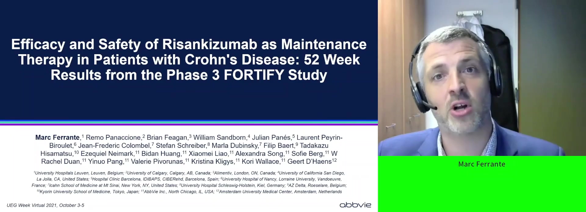 EFFICACY AND SAFETY OF RISANKIZUMAB AS MAINTENANCE THERAPY IN PATIENTS WITH CROHN'S DISEASE: 52 WEEK RESULTS FROM THE PHASE 3 FORTIFY STUDY