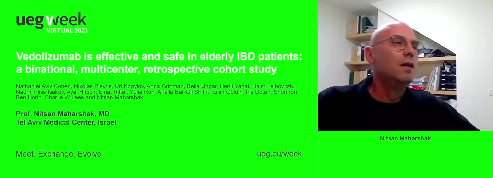 Vedolizumab is effective and safe in elderly inflammatory bowel disease patients: a binational, multicenter, retrospective cohort study