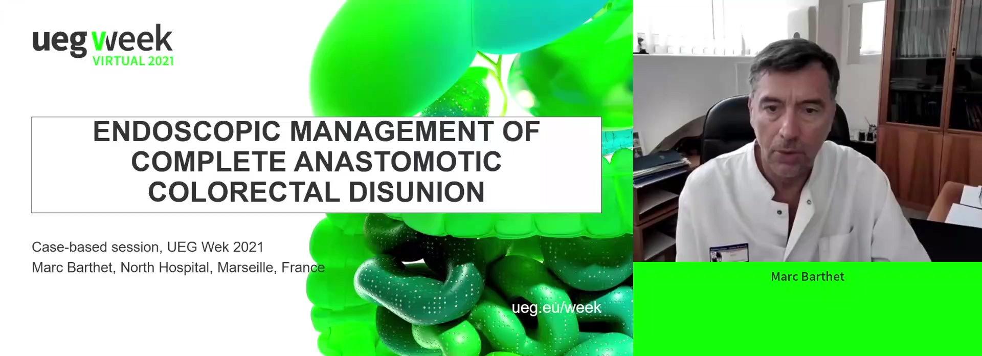 Endoscopic management of complete colorectal anastomotic disunion