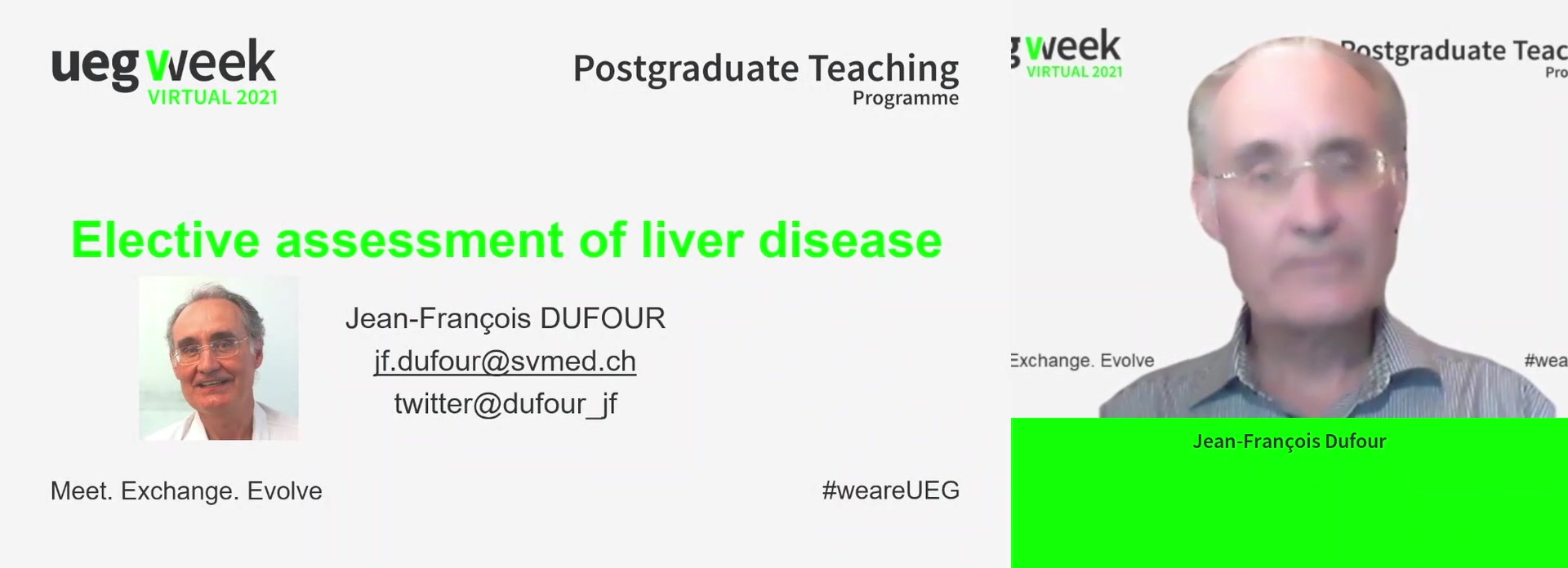 Elective assessment of liver function